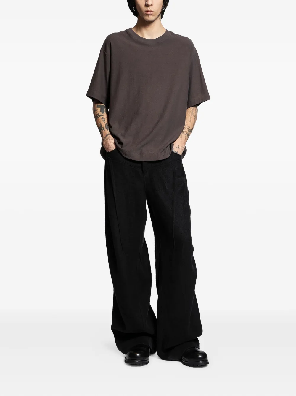 Ziggy Chen back-print T-shirt - Bruin