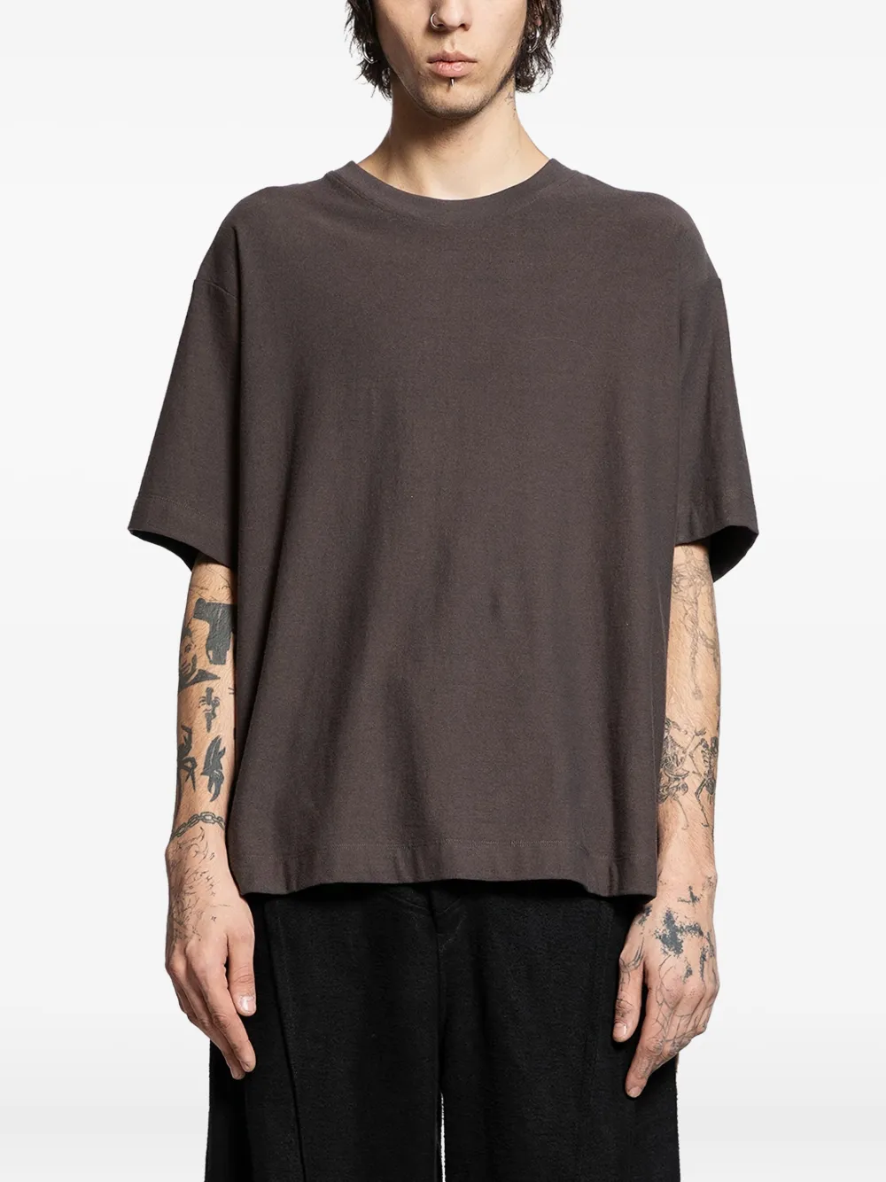 Ziggy Chen back-print T-shirt | Brown | Image 1