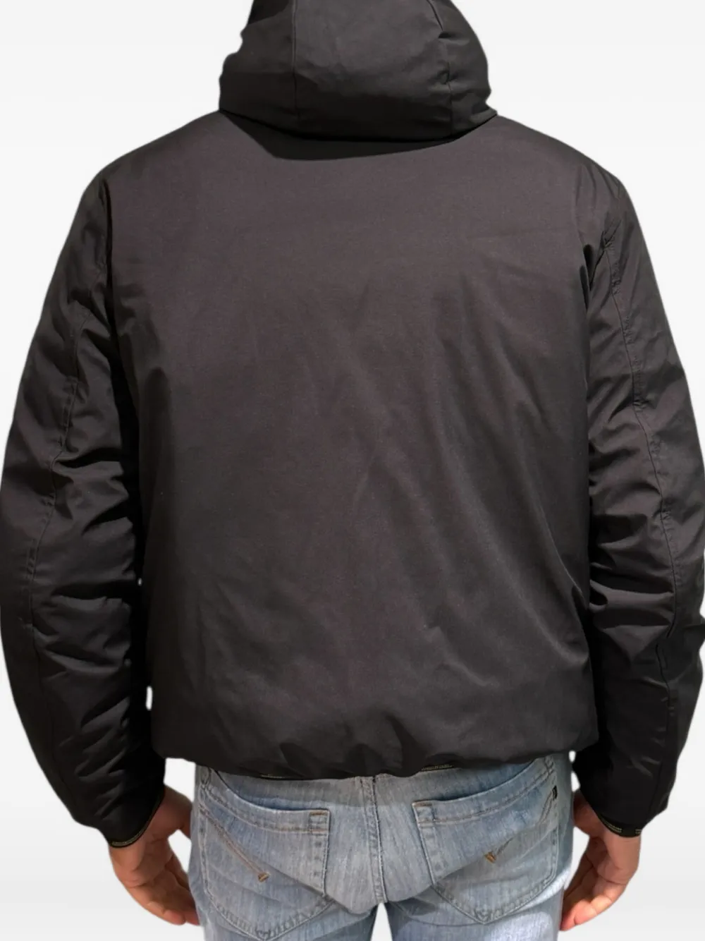 Blauer Derry jack met capuchon Zwart