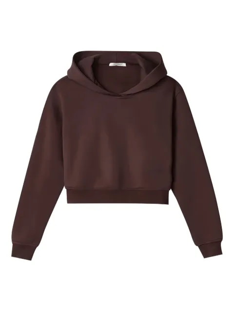 HINNOMINATE logo-detail cropped hoodie