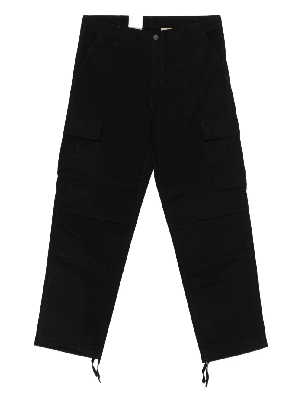 Carhartt Cargo Straight Trousers In Black