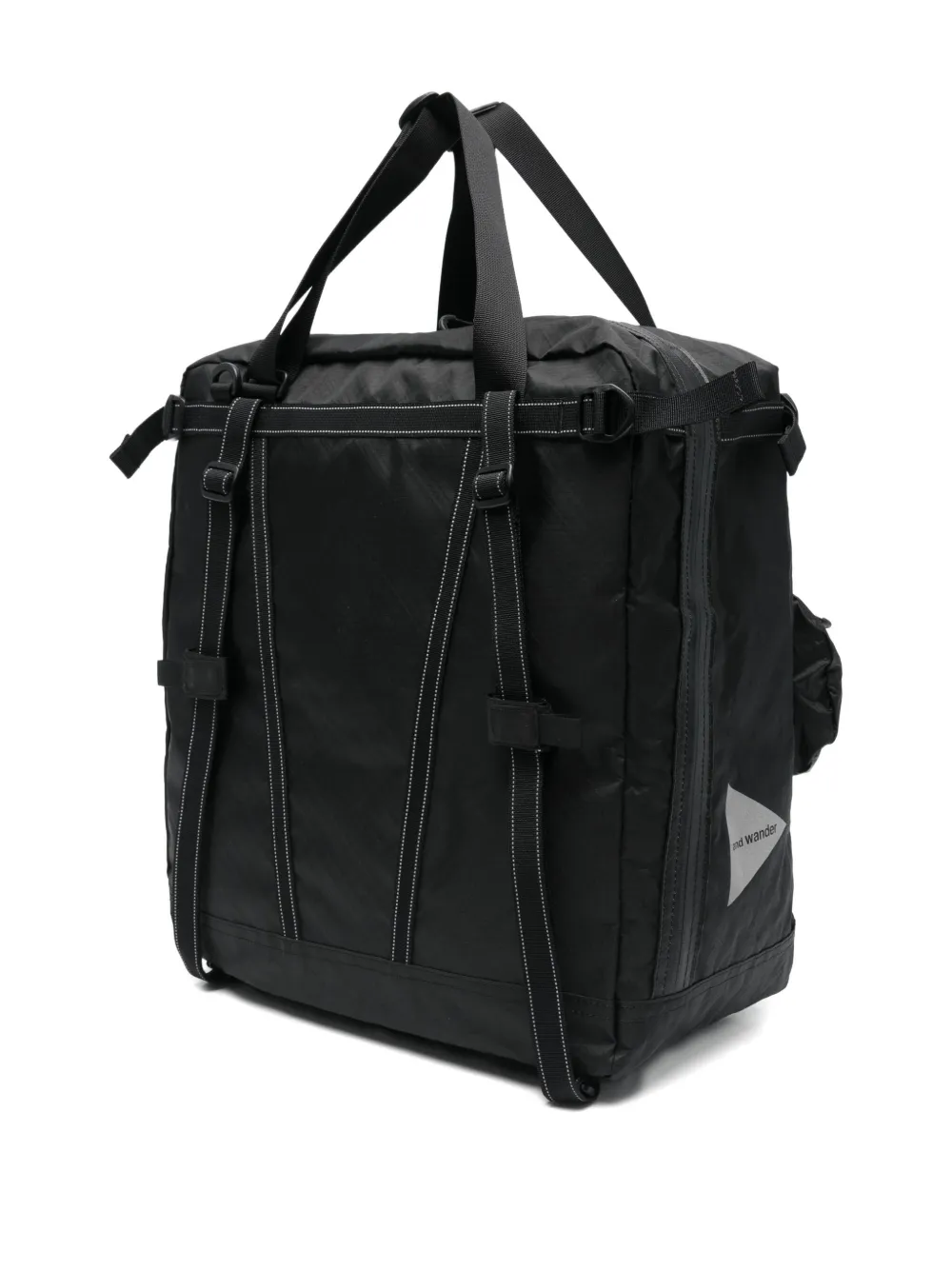 and Wander Ecopak shopper Zwart
