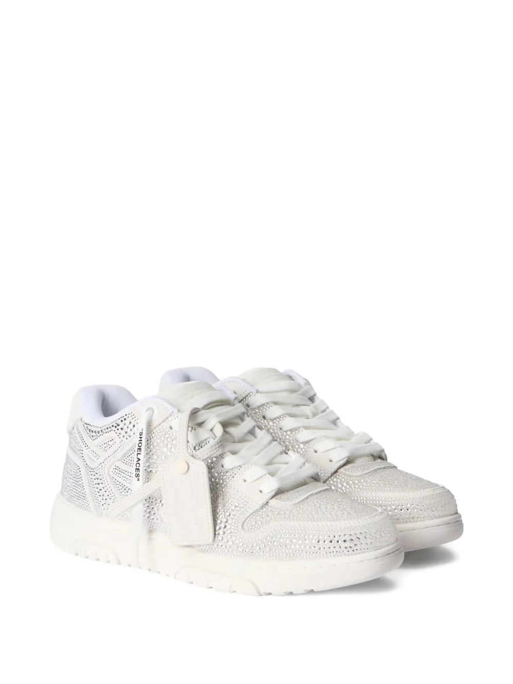 Off-White Out Of Office Strass sneakers Wit