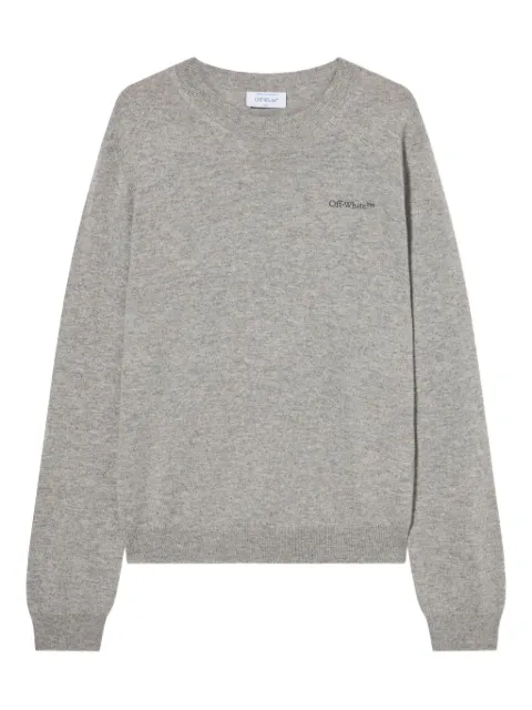 Off-White suéter Quote con cuello redondo