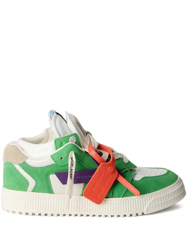 off white off court low green