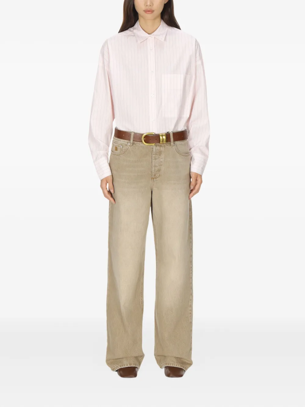  By Malene Birger Vaqueros Vinola De Algodón - Neutro 