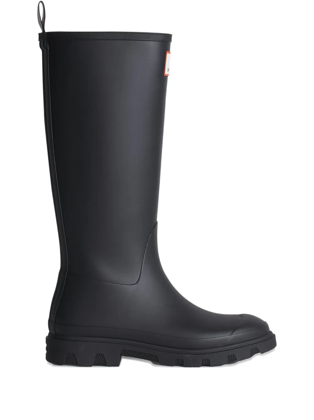 Maison Kitsuné X Hunter Downpour Tall Rain Boots In Black
