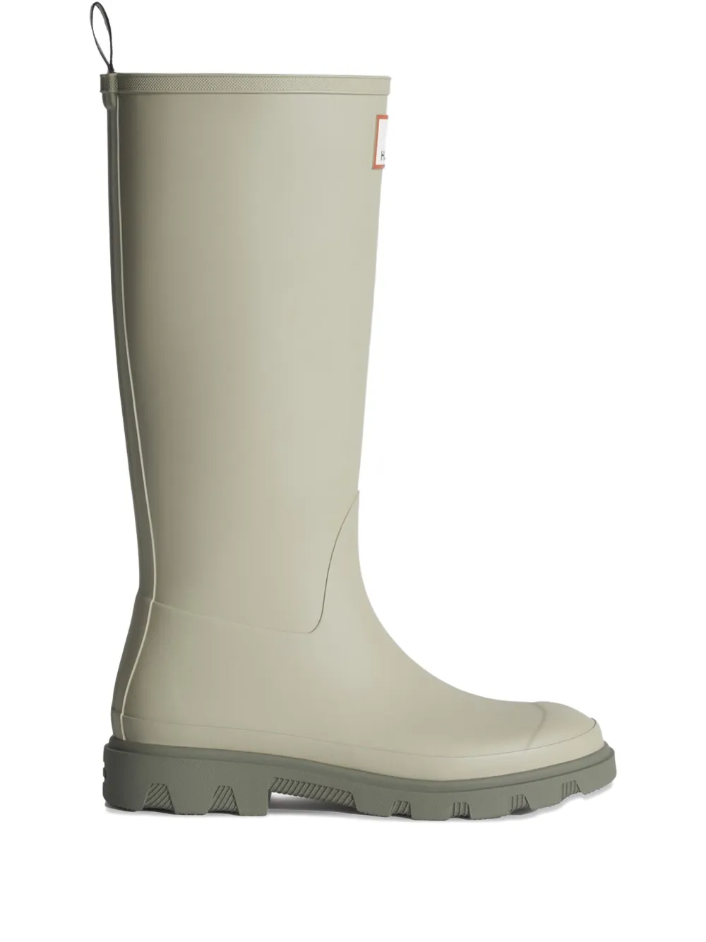 Maison Kitsuné X Hunter Downpour Tall Rain Boots In Gray