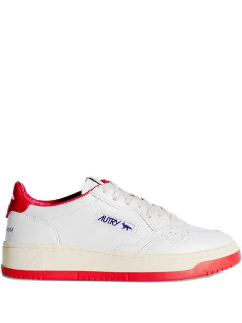 Maison Kitsuné x Autry Medalist fox-patch sneakers