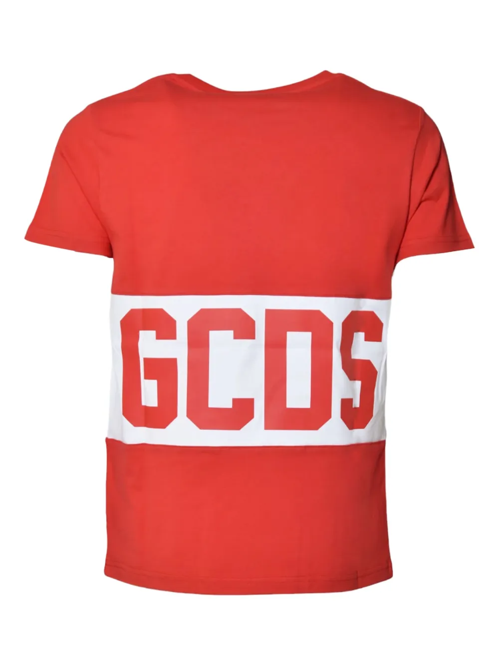 GCDS T-shirt met logoprint - Rood