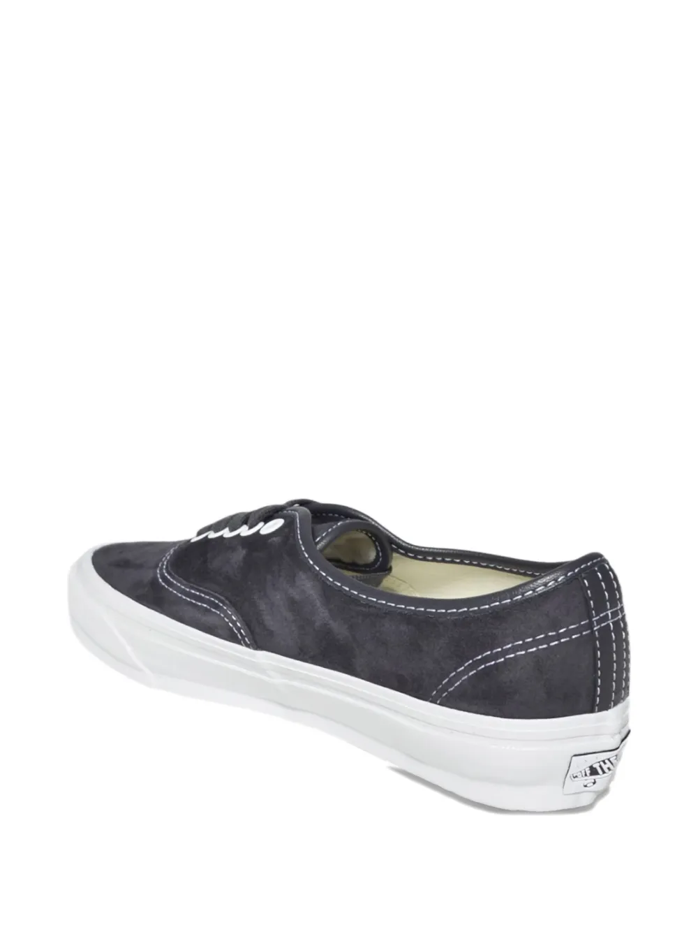 Vans Stitched Sneakers In Black