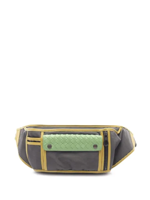 Bottega Veneta Pre-Owned 2012-2025 Canvas and Intrecciato belt bag