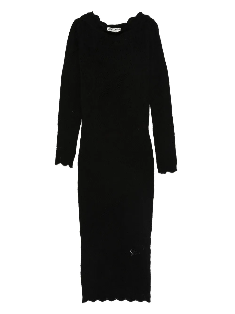 CHIARA BONI La Petite Robe Biamka midi dress – Black