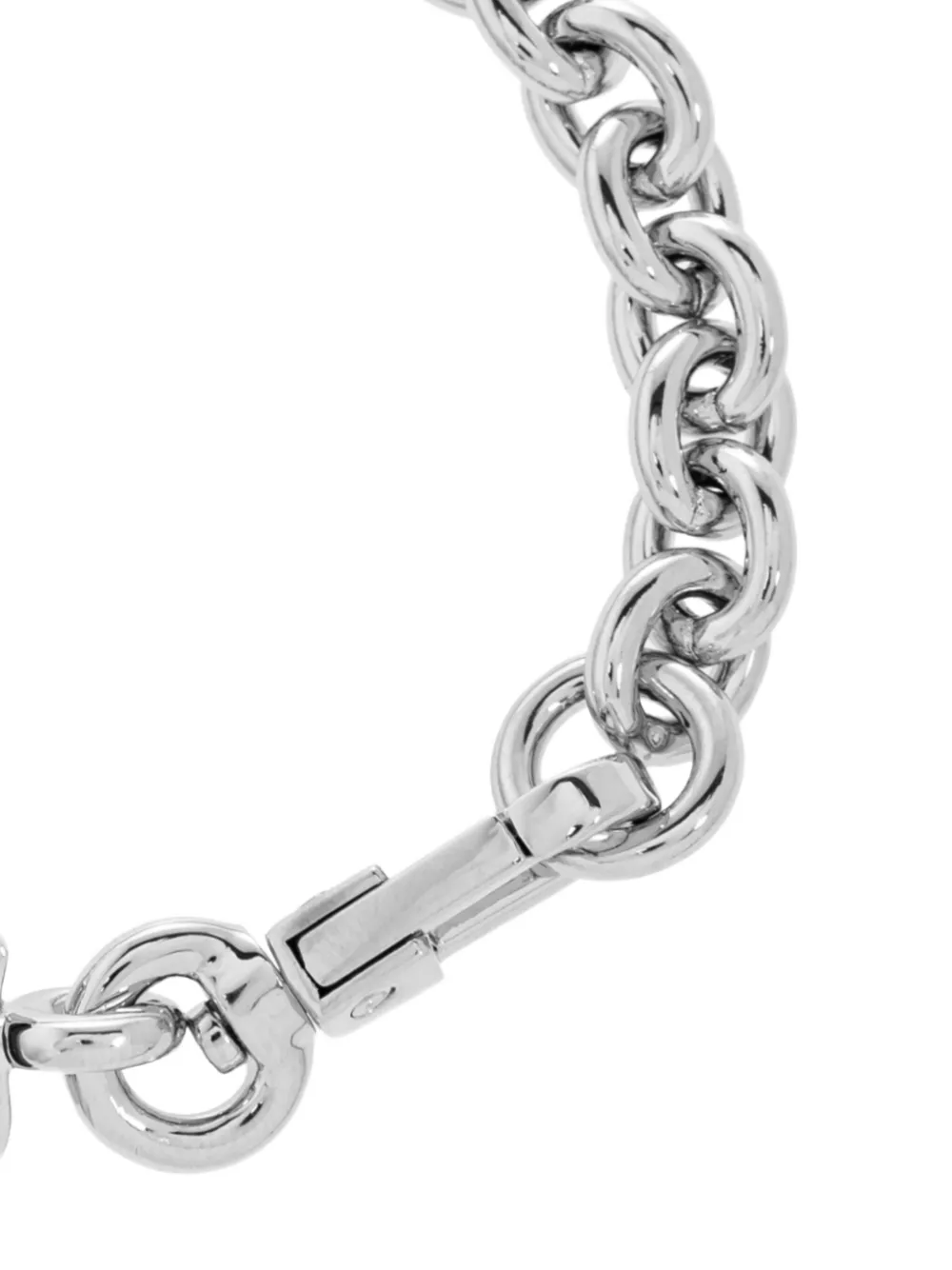 Vivienne Westwood Logo-engraved Bracelet In Metallic