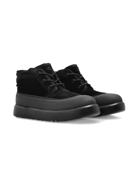 UGG Kids Neumel suede lace-up boots
