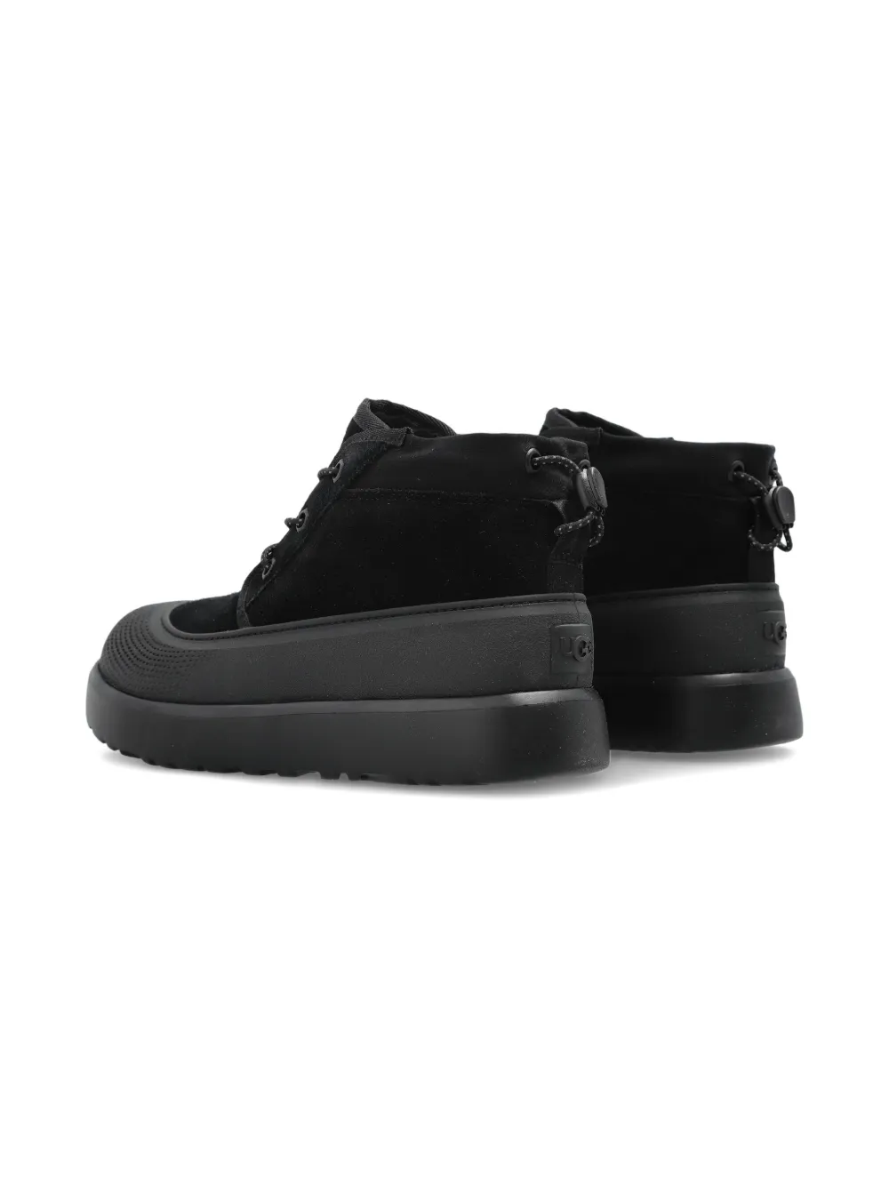 UGG Kids Neumel suede lace-up boots Zwart