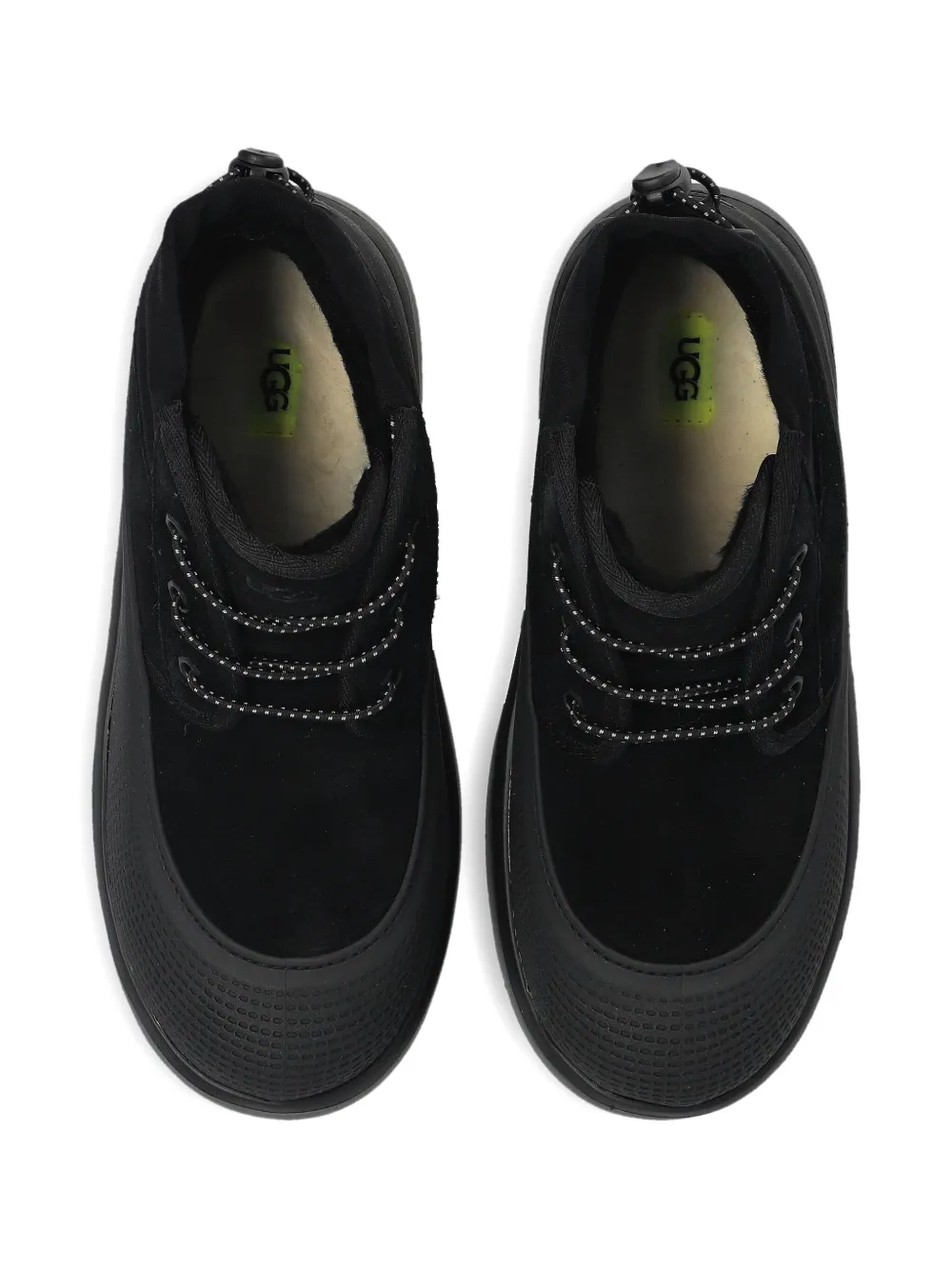 UGG Kids Neumel suede lace-up boots Zwart