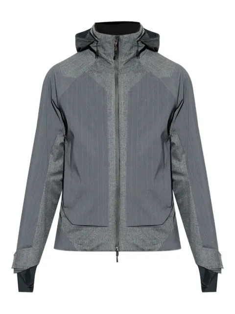 Sease hooded striped jacket