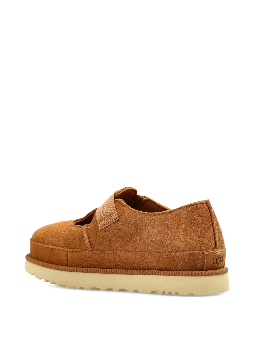 UGG Goldenstar Mary Jane loafers met bandje Bruin