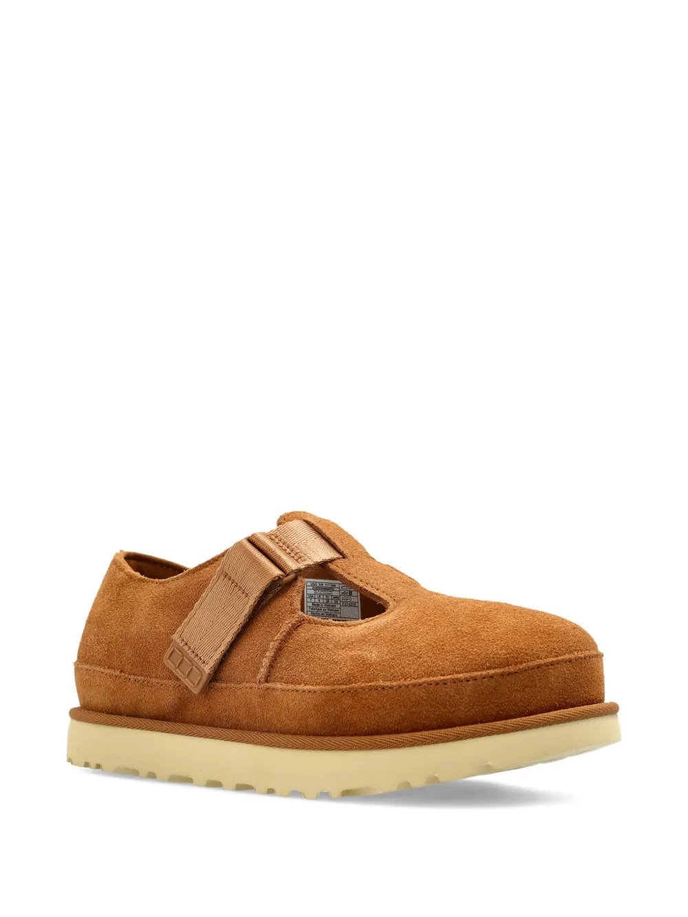 UGG Goldenstar Mary Jane strap detail loafers - Bruin