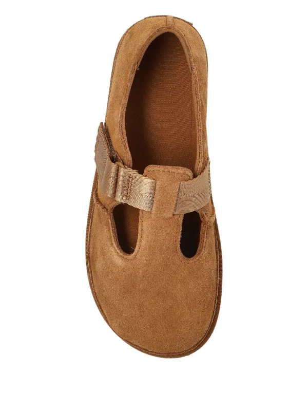 UGG Goldenstar Mary Jane Strap Detail Loafers | Brown | FARFETCH