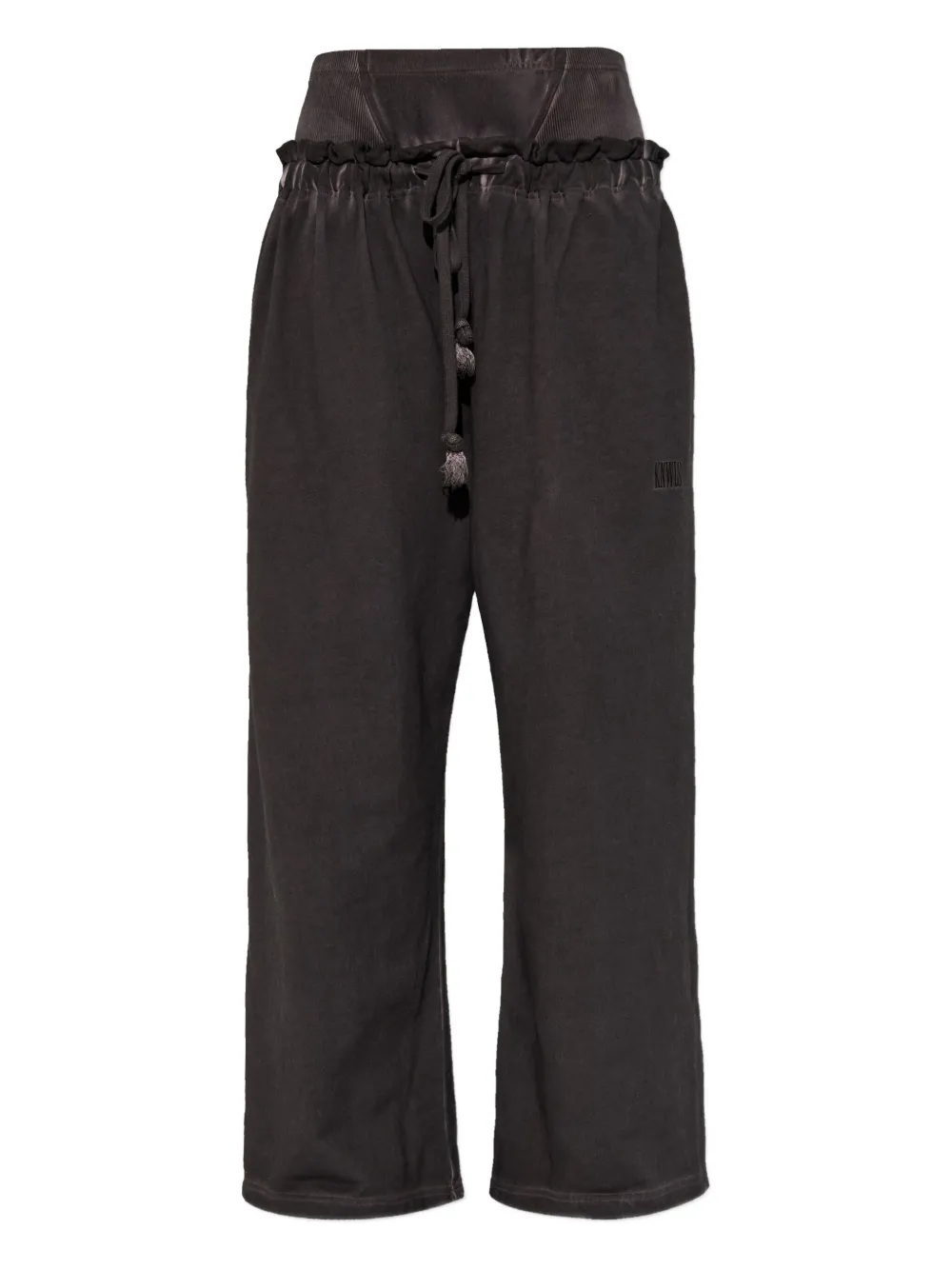 Knwls Haze Drawstring Track Pants In Black