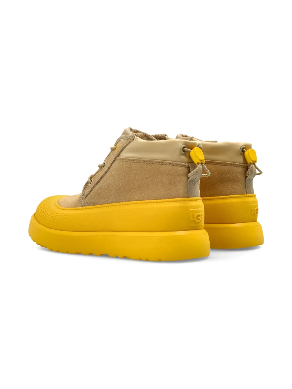 UGG Kids Suède veterlaarzen Geel