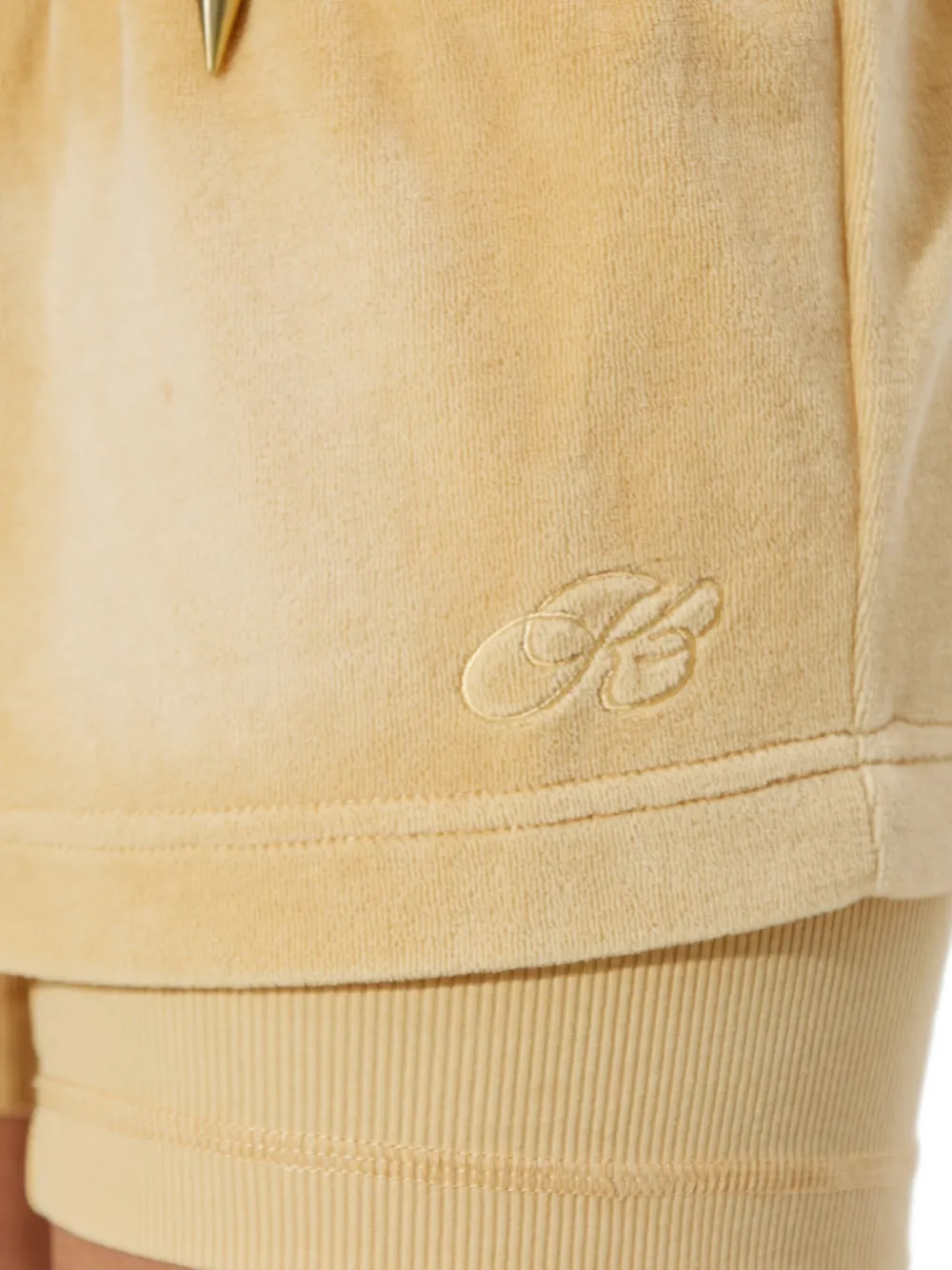 Knwls Paris Shorts In Yellow