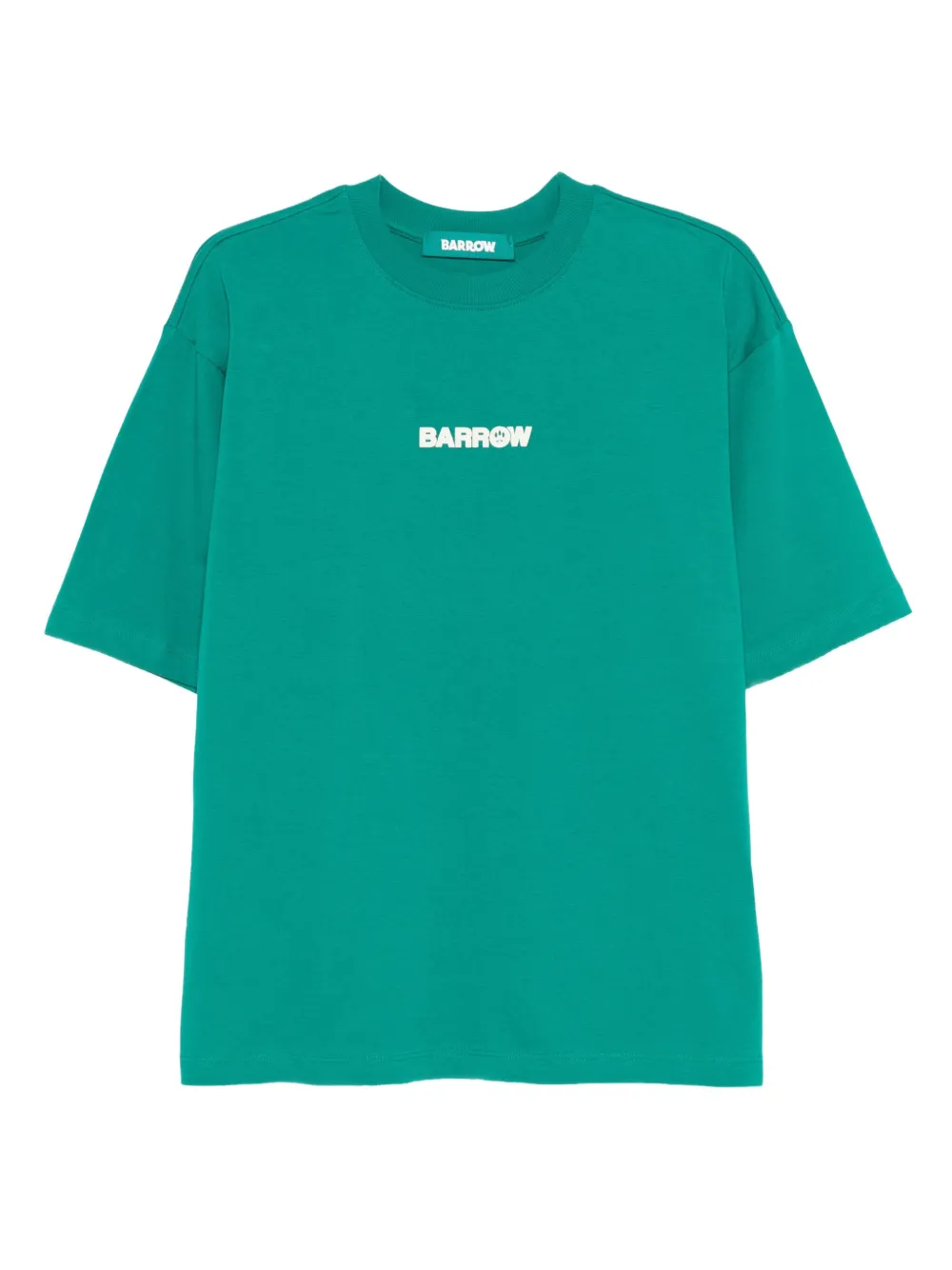 BARROW teddy-print T-shirt | Green | Image 1