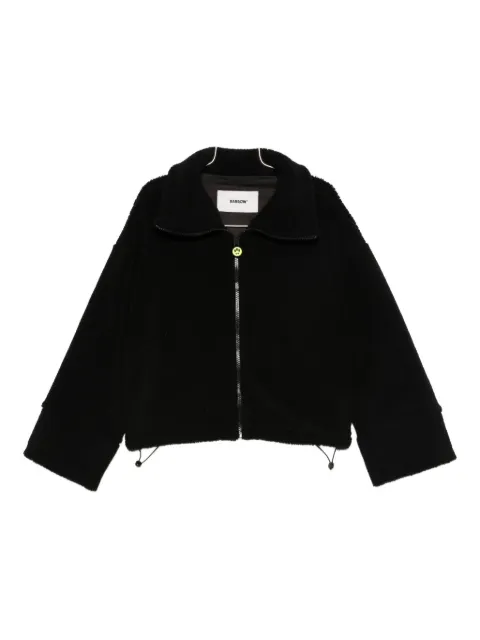 BARROW logo-detail high-neck jacket