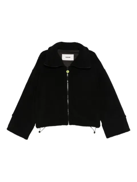 BARROW logo-detail high-neck jacket
