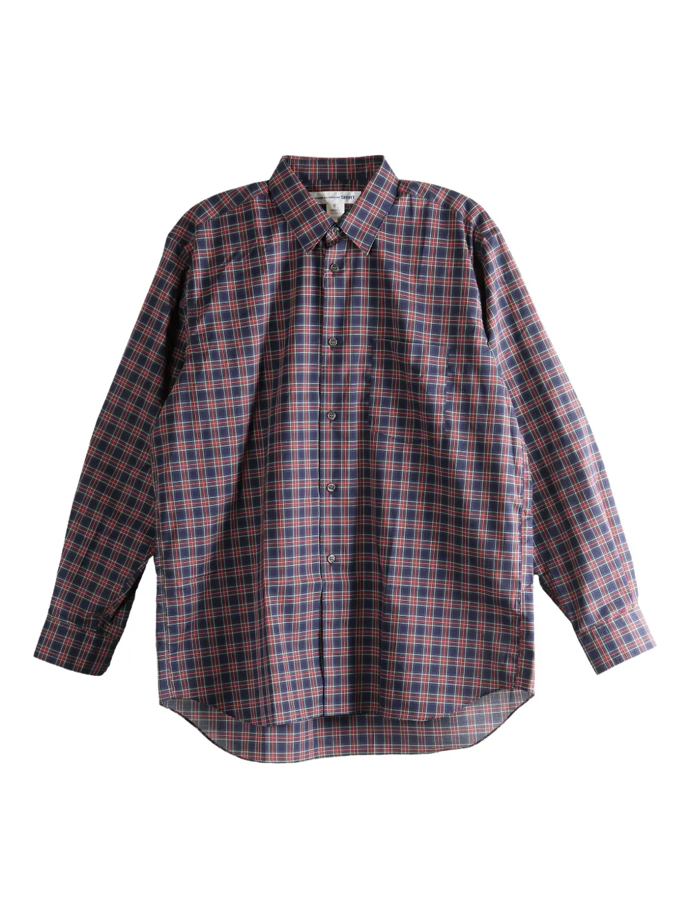 【希少】美品 トリココムデギャルソン 98年製 長袖 チェック シャツ M 希少】美品 トリココムデギャルソン 98年製 長袖 チェック