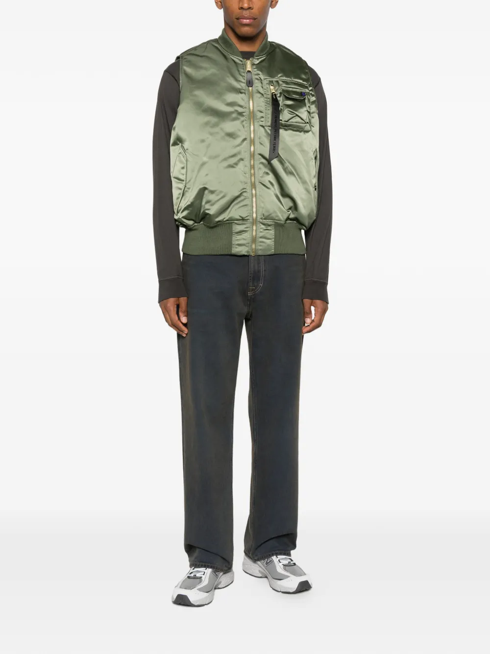 Alpha Industries zip pocket gilets | Waistcoats & Gilets | Image 2