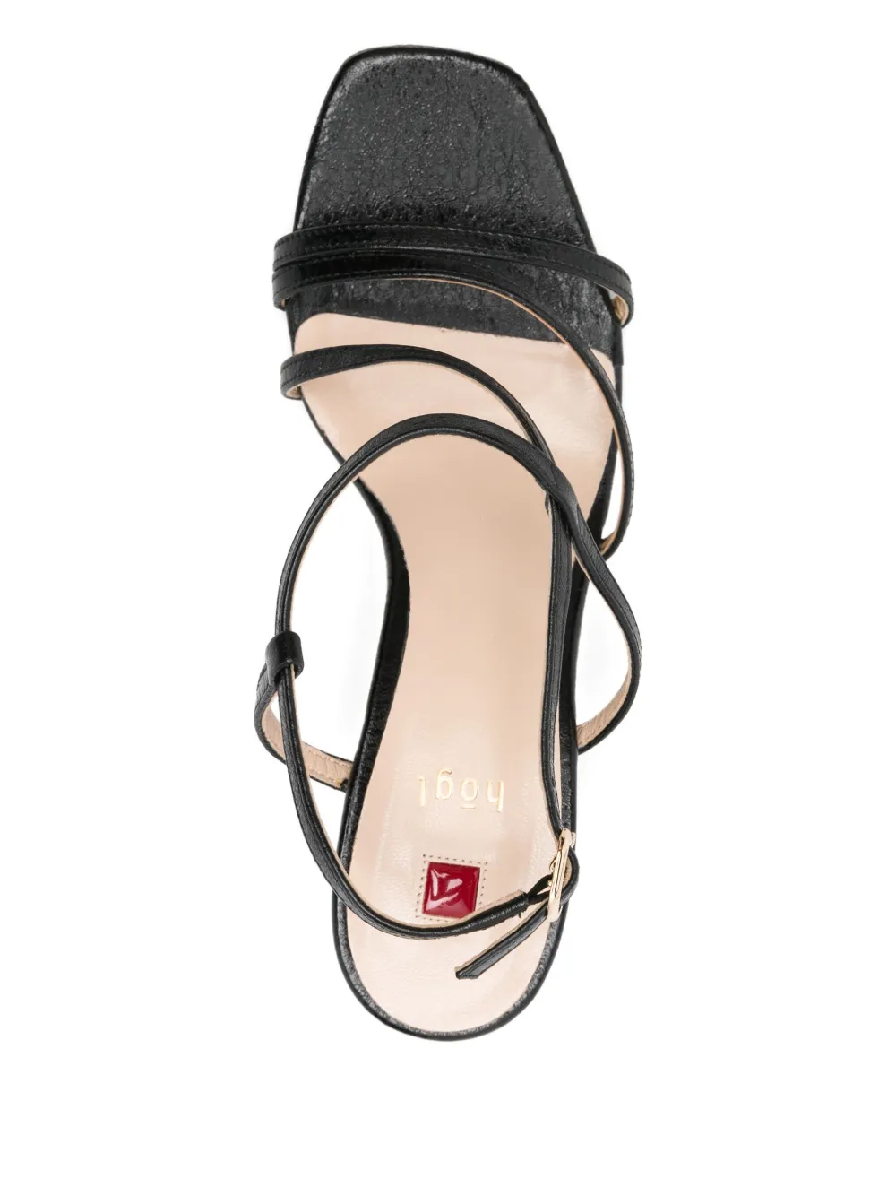Hogl Strappy Heeled Sandals In Black