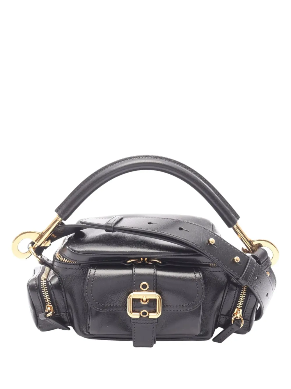 Chloé Pre-Owned 2010-2025 Small Leather Camera Bag handbag | Black | Image 1
