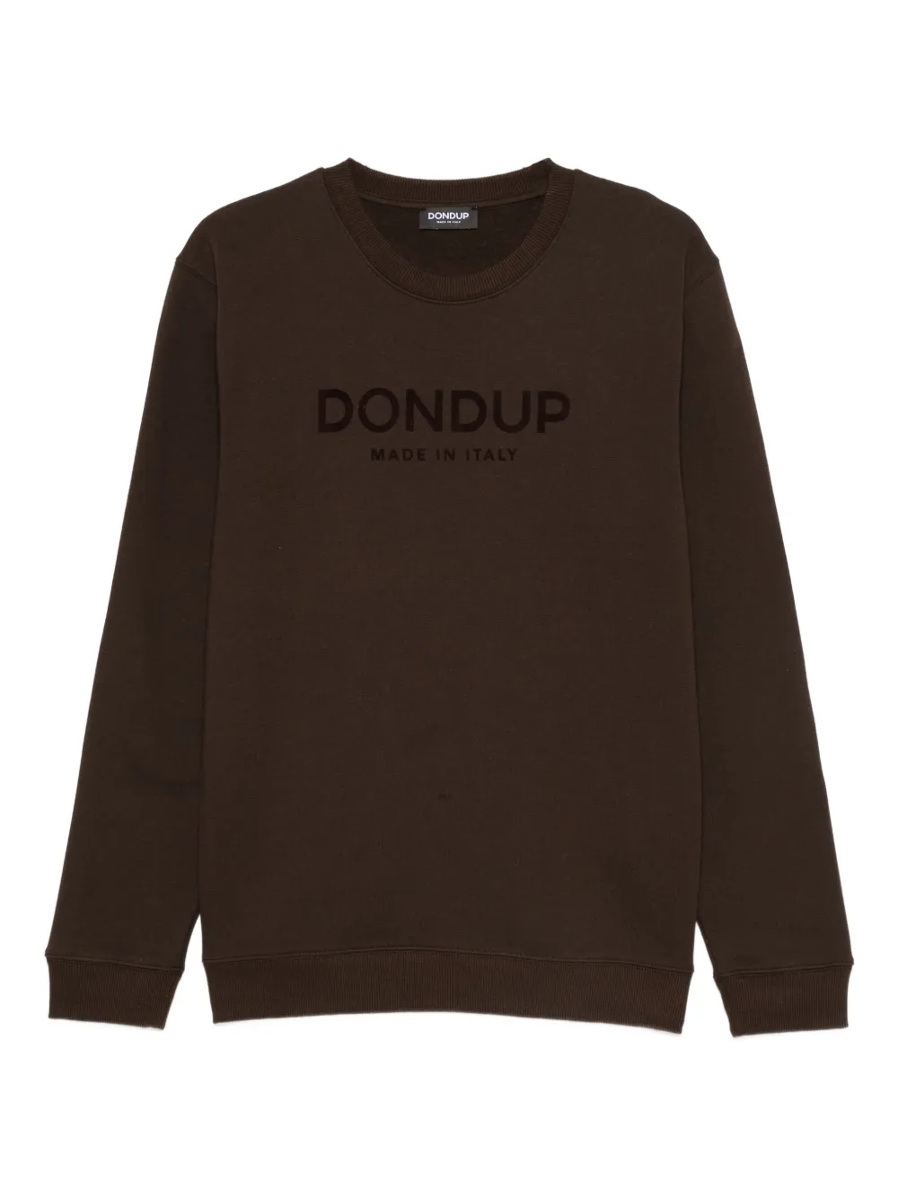 DONDUP sudadera con logo afelpado | marrón | Image 1