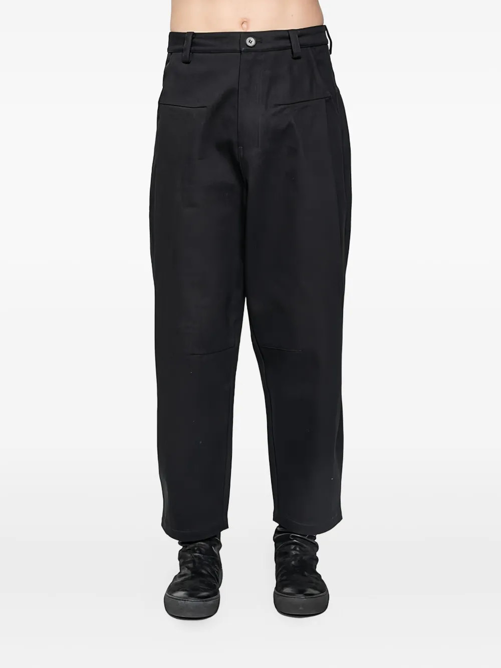 Joe Chia Windu belt-loop trousers | Black | Image 1