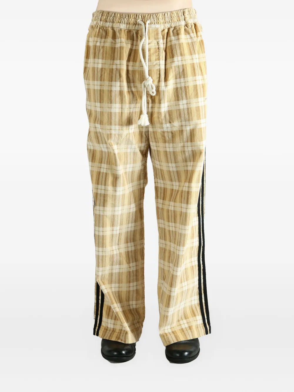 adidas plaid-pattern trousers | Regular-Fit & Straight Leg Pants | Image 2