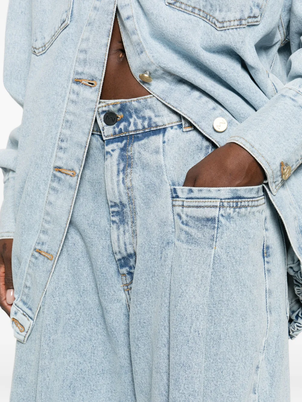 The Mannei Cados jeans Blauw