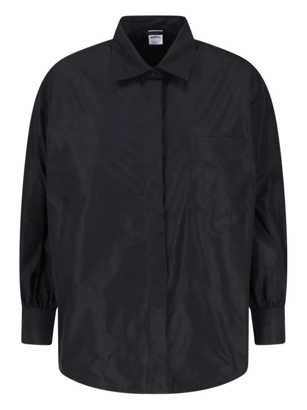ASPESI camisa con bolsillo en el pecho | negro | Image 1