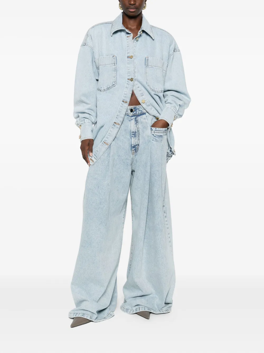 The Mannei drop-shoulder denim jacket | Denim Jackets | Image 2
