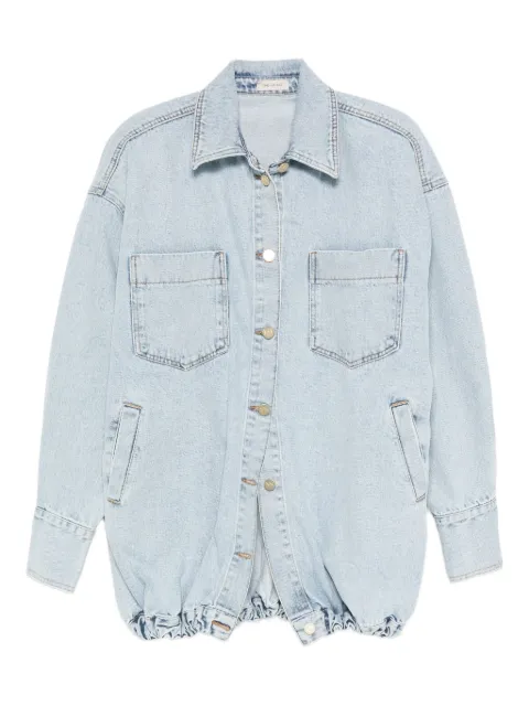 The Mannei drop-shoulder denim jacket