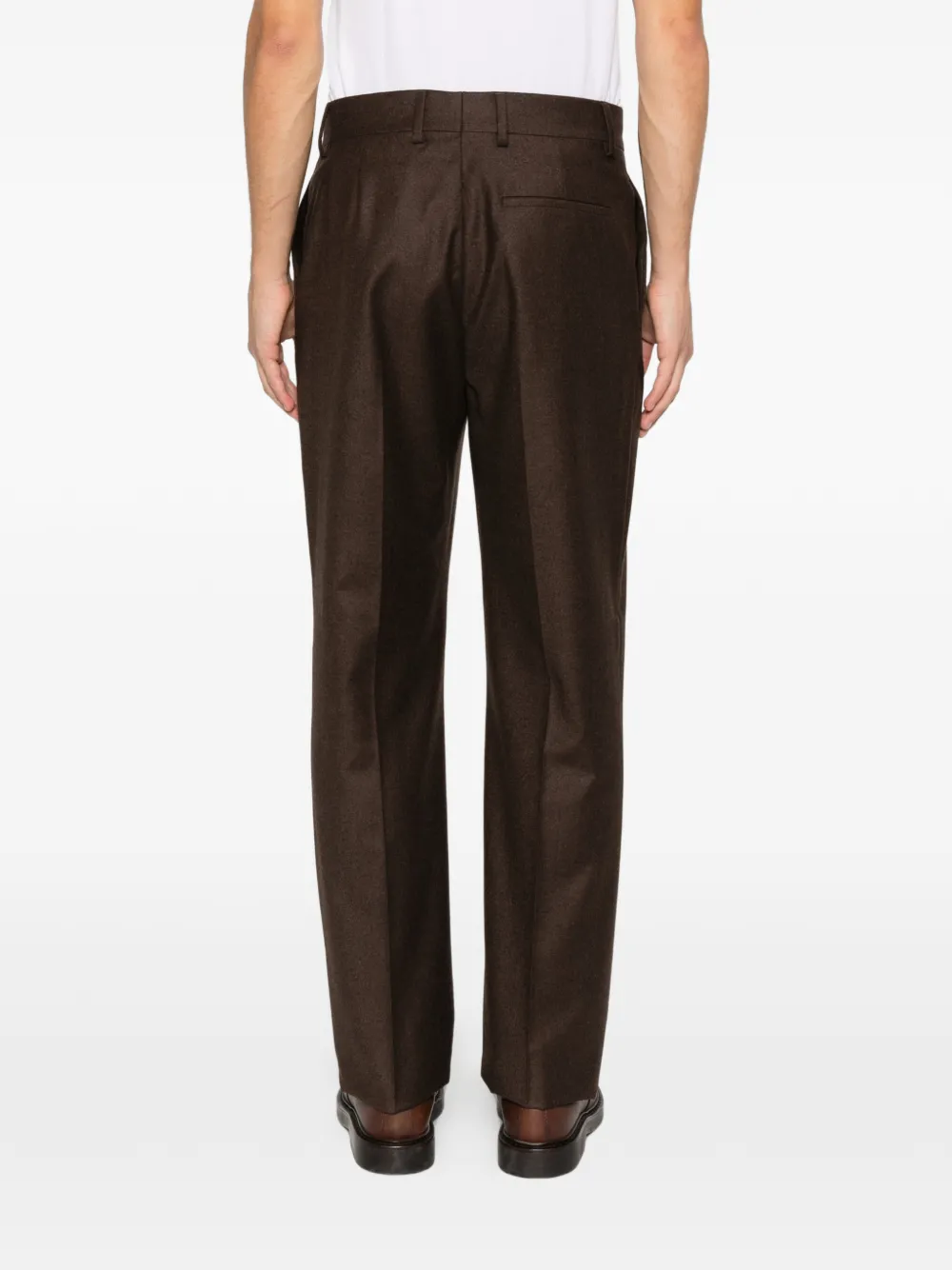 Ferragamo Broek met ceintuur Bruin