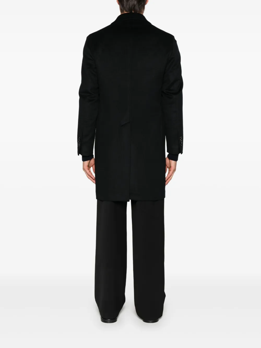 Tagliatore Jas met dubbele rij knopen Zwart