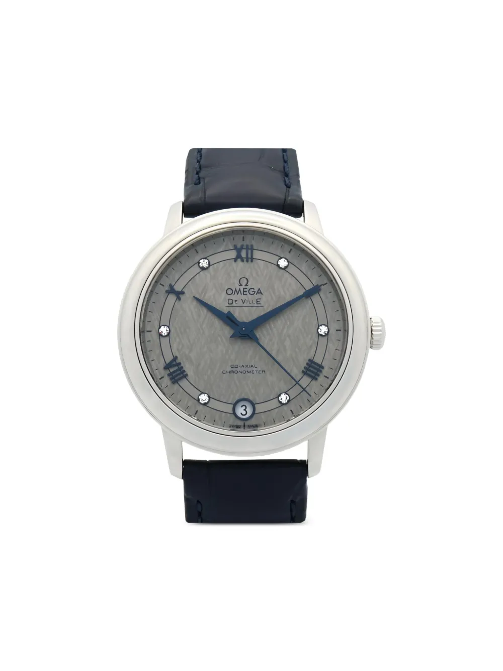 Pre-owned Omega De Ville Prestige Watch 32.5mm In Gray