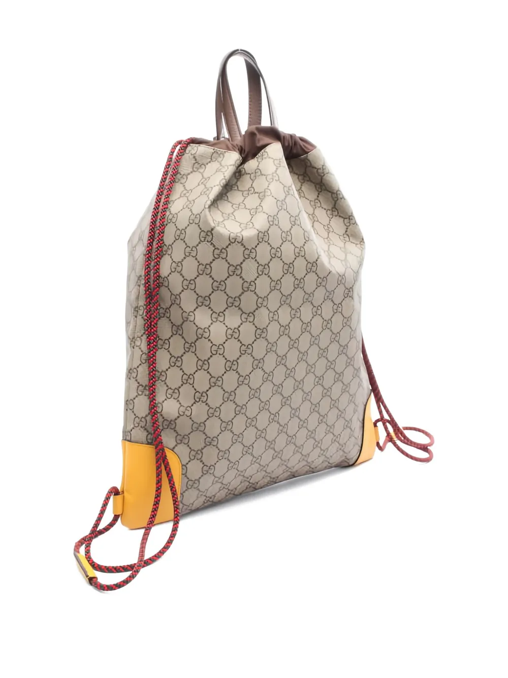 Gucci Pre-Owned 2010s GG supreme drawstring backpack | Women | Image 2