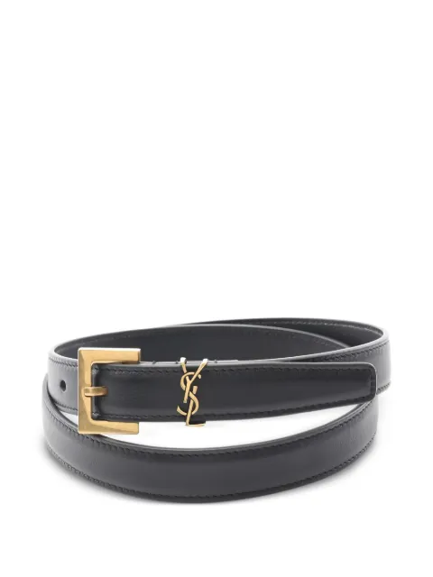 Saint Laurent Pre-Owned 2020s Cassandre belt