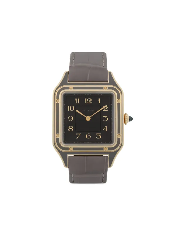 Cartier Reloj Santos Dumont De 43mm 2000 Negro FARFETCH CO