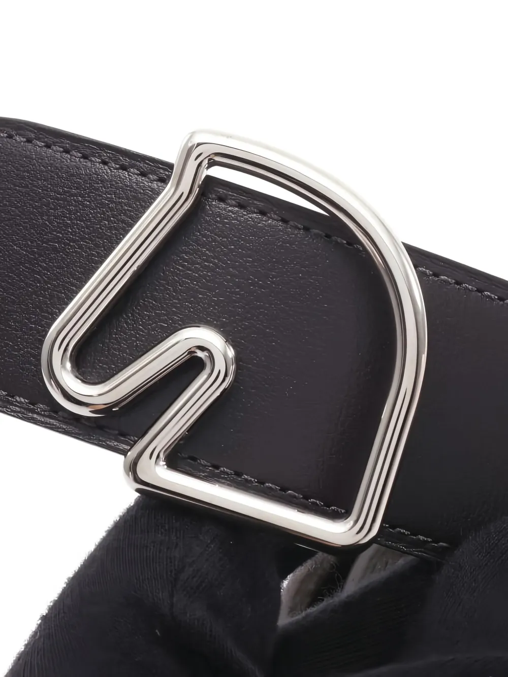 Pre-owned Hermes 2020 Horse Head Reversible Belt In Brown