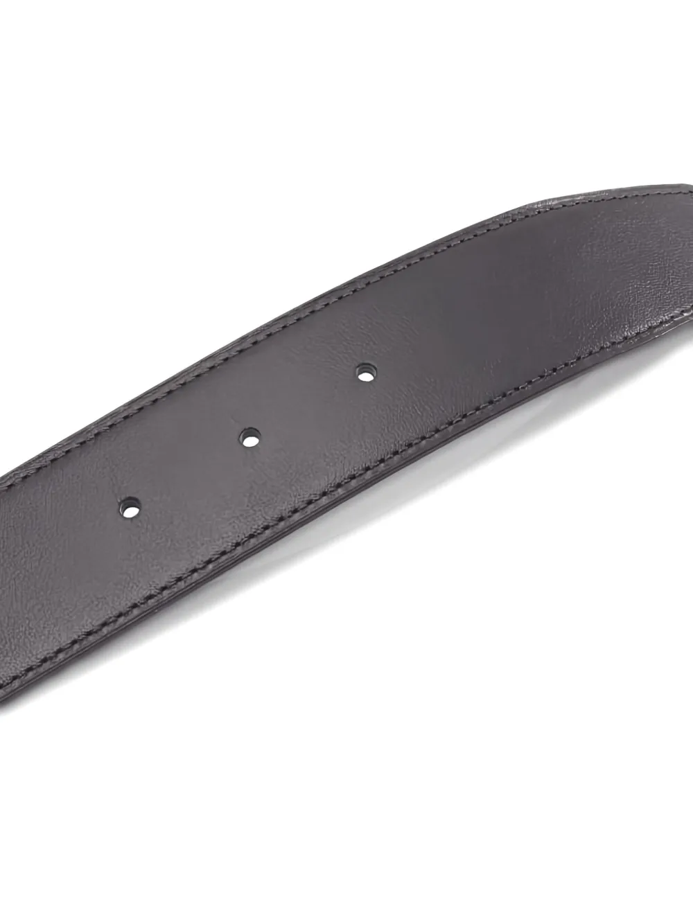 Pre-owned Hermes 2020 Horse Head Reversible Belt In Brown
